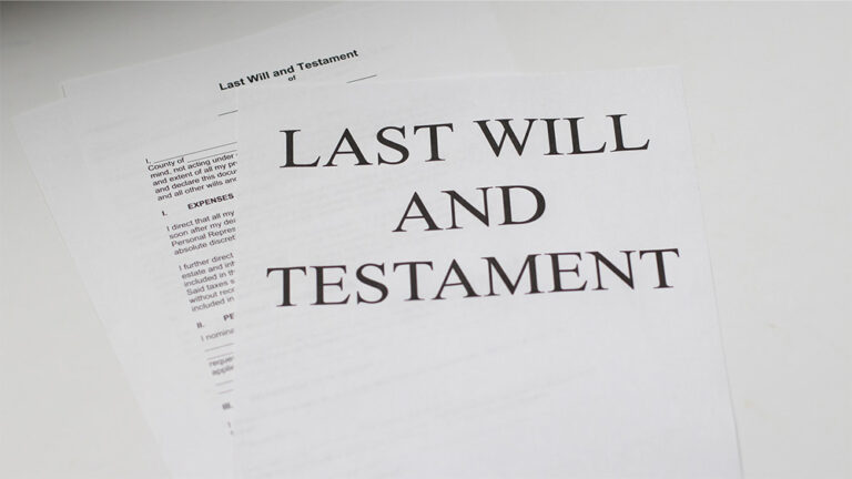 last will and testament